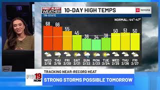 Wednesday NOON Live FIRST ALERT Weather Show