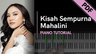 Mahalini - Kisah Sempurna (Piano Tutorial + Not Angka)