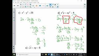 Unit 7 - Lesson 5 - Implicit Differentiation