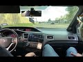 Supercharged 9th gen Civic Si ride along