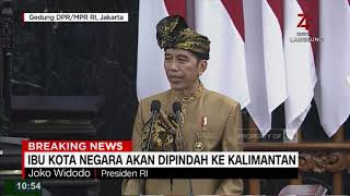 Jokowi Resmi Umumkan Ibu Kota Negara Pindah ke Kalimantan