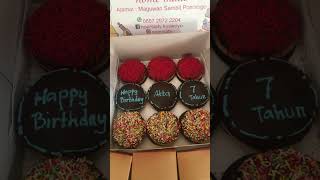 Kue Gulung Dan Donat Ulang Tahun #shorts #ulangtahun #donat