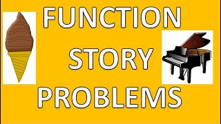 Function Related Story Problems