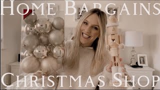 HUGE HOME BARGAINS | 🎄 CHRISTMAS SHOP WITH ME🎄