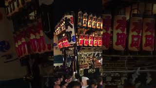 上溝夏祭り2023 祭禮のトリを飾る本町神輿納め