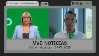 MVD Noticias Edición Mediodía - 31/01/2025