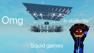 How to add squid games in studio lite | spidermanbloxstudiofam