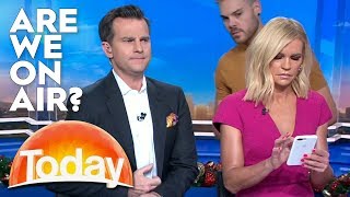 Hosts Don't Realise They're On-Air | TODAY Show Australia