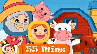 Old MacDonald Had a Farm | More songs for Kids | Compilation by Baby Moo
