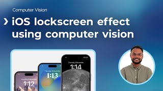 iOS lockscreen python || Image Segmentation with MediaPipe || Computer Vision Project