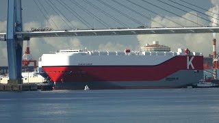 Car Ship “HAWAIIAN HIGHWAY” Arrived at NGO