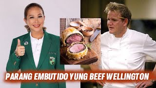 Korina Sanchez Kinumpara sa EMBUTIDO ang Sikat na BEEF WELLINGTON ni Gordon Ramsay!