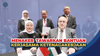 Menaker Tawarkan Bantuan Kerja Sama Ketenagakerjaan