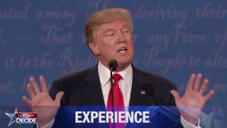 Presidential Debate Donald Trump Hillary Clinton Highlights Oct. 19, 2016