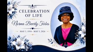 Homegoing Service For Sister Norma Beverley Forbes - Friday Night