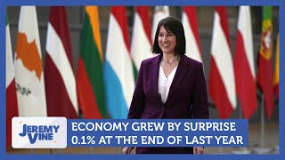 Economy grew by surprise 0.1% at the end of last year | Jeremy Vine