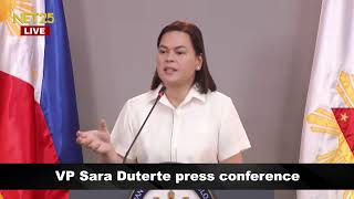 VP Sara Duterte press conference | December 11, 2024