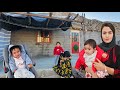 Showering parasto by his mother Parisa / Nomadic life documentary