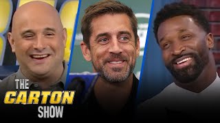 Aaron Rodgers takes practice field with Jets, Craig says AFC is in trouble | NFL | THE CARTON SHOW