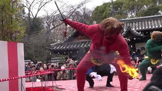 廬山寺(ろざんじ)の鬼おどり