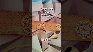 Simple and easy design ideas for hip belt patchwork and aari stitching work DM to your order