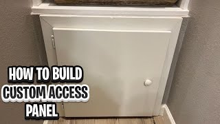 How to Build Custom Access Panel #2022