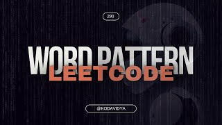 290 Word Pattern | #leetcode #javascript #webdevelopment #india