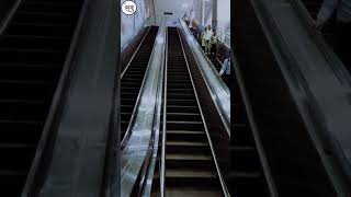 Longest Escalator for Kolkata Metro !😳 #shorts #escalator #Mr.দেবা
