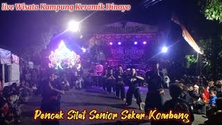 Pencak Silat Senior Sekar Kombang live Wisata Kampung Keramik Dinoyo