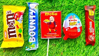 Satisfying video Asmr lollipops candy and chocolate gummy candy unboxing video Asmr.| candy baby