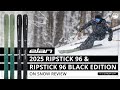 2025 Elan Ripstick 96 and Ripstick 96 Black Edition On Snow Ski Review with SkiEssentials.com