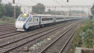 02705 UP Jalna - Chhatrapati Shivaji Maharaj Terminus Mumbai Vande Bharat Inaugral special