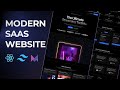 Build a Modern SaaS Website with React, Tailwind, and Framer Motion | Full Tutorial