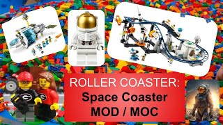 Lego Space Roller Coaster 31142 MOD MOC - Motorized and Modded