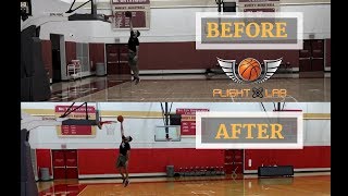 Vertical Jump Training BEFORE and AFTER!