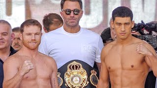 Canelo Álvarez vs. Dmitry Bivol • FULL WEIGH IN & FINAL FACE OFF • DAZN & Matchroom Boxing