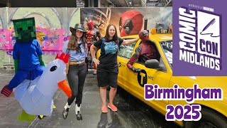 Fantastic's go to Midlands COMIC CON 2025 VLOG