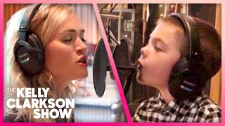 Carrie Underwood Recorded Duet With Son 👩👦