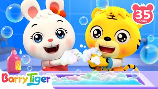 Wash Your Hands, Stay Healthy! | Fun Good Habits Songs | Kids Songs & Nursery Rhymes with BarryTiger