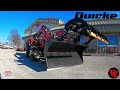 quicke multigrab 140c grapple bucket for sub compact u0026 compact tractors