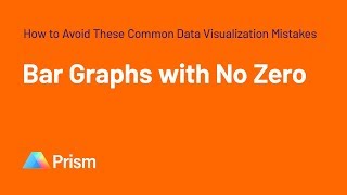 How to Avoid Common Data Visualization Mistakes Part 4: Bar Graphs with No Zero