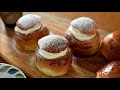 【北欧料理レシピ】スウェーデンの四旬節のお菓子セムラの作り方 how to make swedish lenten buns semla.