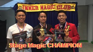 Inner Magic Club Search for Greatness 2 | Stage Magic Competition | 2 Tips in Stage Magic