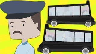 ล้อบนรถบัส | บทกวีทารก | เพลงเด็ก | Kids Learn | Thai Rhymes | Baby Song | The Wheels On The Bus