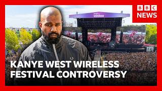 Kanye offers to meet Jewish community in UK after Wireless Festival controversy | BBC News