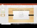Java Tutorial - Data types Explanation