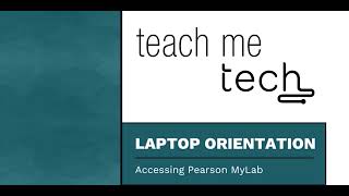 Accessing Pearson MyLab Content in eConestoga