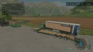 Farming Simulator 22 Pallet Autoload trailer#PS5