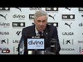 ancelotti habla sobre la expulsiÓn de vinicius en mestalla