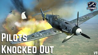Pilots Shot and Knocked Out - Epic Crash Compilation IL2 Great Battles V9 Historical Flight Sim